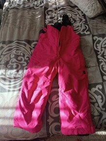Dívčí zimní lyžařské kalhoty oteplováky