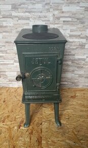 Litinová kamna Jotul F 602 N zelený smalt - 1