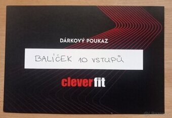 Poukaz do Fitness centra Clever Fit / 50% sleva