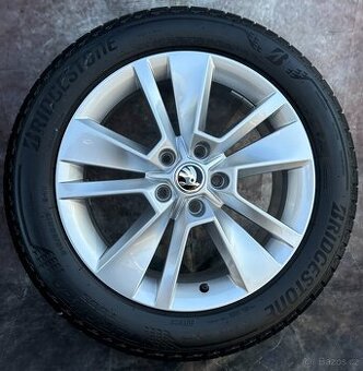 Originál Alu kola 5x112 Škoda Karoq 215/55/17 TOP