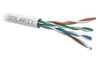 Instalační kabel CAT5e - UTP - PVC - Solarix  - 1