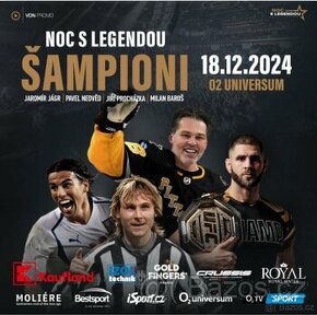 NOC S LEGENDOU ŠAMPIONI 18.12.2024