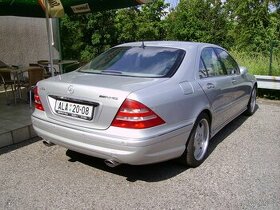 MERCEDES BENZ W220 orig. S 55 AMG, koupeno nové v ČR