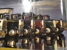 Širokoúhlí velký Plagát plakát kamión