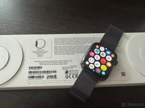 Apple Watch Series 8 Cellular 45mm grafitová ocel s grafitov