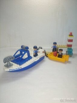 Lego duplo 4861 policejní loď