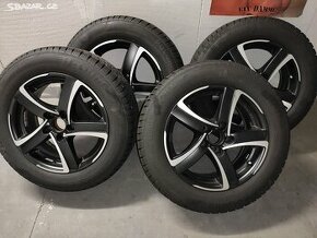 ALU Alutec + zimní pneu Barum, 5x110 7Jx16 tpms