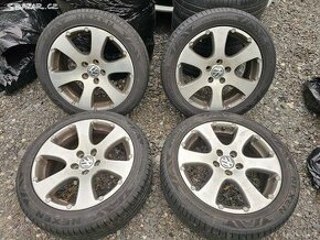 ALU kola VW Touran 5x112 R17 / Letní pneu. 2023.