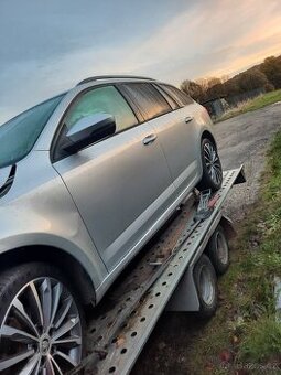 nd ze škoda octavia 3, 2.0.TDI 110kW, stříbrná,modrá