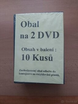 Obal na 2 DVD za