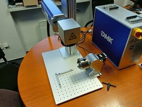 Fiber značící laser 30W DMK s rotační osu a zárukou - 1