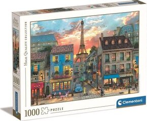 CLEMENTONI Puzzle Ulice Paříže 1000 dílků