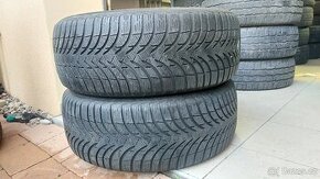 Pneu zimní, 2 kusy, rozměr 225/50/17, 98V, zn. MICHELIN