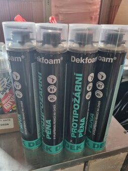 4x Pěna protipožární DEKFOAM 750 ml pistolová PC: 270,-