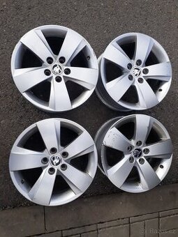 4x al disky MATONE 15" ORIGINAL SKODA FABIA III, RAPID