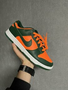 Boty nike dunk low retro "miami hurricanes"