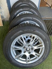 4 ks ALUKOLA ORIG SEAT Alhambra, 6 1/2Jx16 ET38+205/60 R 16