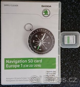 Navigace - Mapy Škoda SuperB, Octávia, Rapid, Kodiaq ... - 1