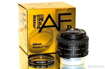 Nikon AF Nikkor 50mm 1,8D TOP STAV