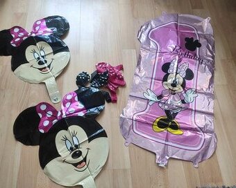 Narozeninové balónky Minnie Mouse 1, nové - 1