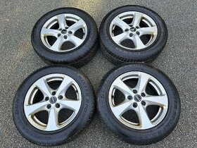 Zimní Alu sada Borbet 5x100, pneu 225/55R16 94H