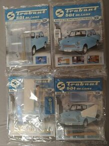 Prodám díly stavebnice Trabant 601 Deluxe 1:8 Hachette