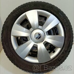 15" plechová kola – 5x100 – ŠKODA (VW, SEAT, AUDI) - 1