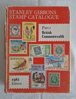 Prodám katalog známek Stanley Gibbons 1981