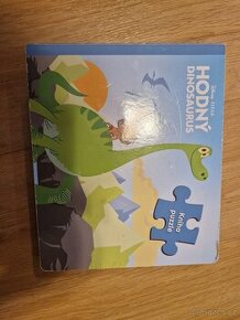 Kniha puzzle hodny dinosaurus