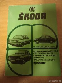 Katalog náhradních dílů pro vozy ŠKODA