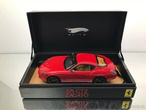 HOTWHEELS ELITE L7122 FERRARI 575 GTZ ZAGATO -RED 1:18