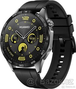 Huawei Watch GT 4 46 mm Black Fluoroelastomer Strap