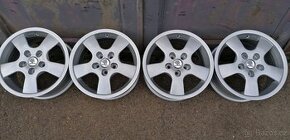 4ks Alu kola 5X100 Octavia,Fabia,Rapid - TOP STAV