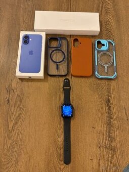 Apple iphone 16 128Gb+Apple Watch 10 46mm