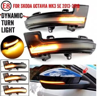 Led blinkry Skoda Octavia 3, VW T-Roc, VW T-Corss - 1