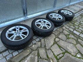 Pneu 235/55 R18 s originál Audi disky - 1