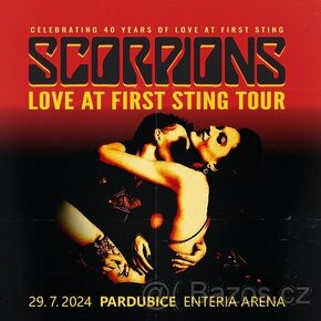 dvě vstupenky Scorpions na 29.7 na stání elektronicky
