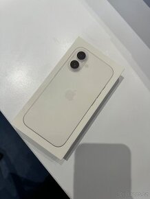 iPhone 16 128 GB, bílý, nerozbalený