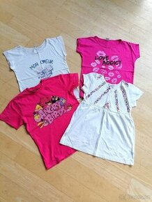 Dívčí dětská trička 134-140, 9-10 let