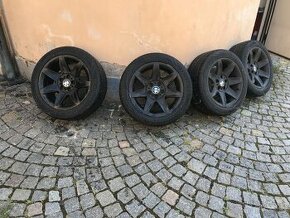 BMW M5 E39 - 4 x alu disky 6JX17 H21S20+pneu - 1