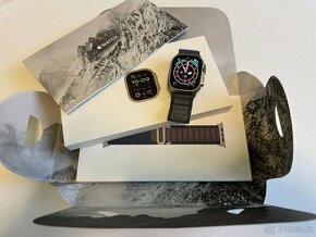 Apple Watch Ultra 2, modrošedý alpský tah, velikost L - 1