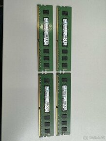 16GB paměť (4x 4GB) DDR4 Samsung 2133MHz CL15 1.2V