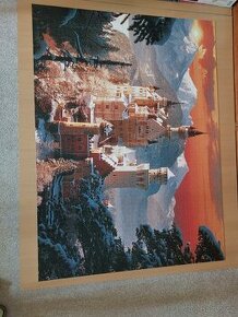 Puzzle Neuschwanstein v zime - 3000 dilku - 1