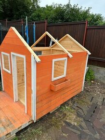 domeček pro děti, dřevěný, zahradní - 1