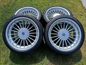 Originální alu kola ALPINA 20" včetně pneu Michelin - 1