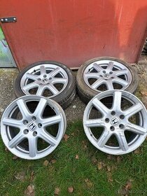 ALU litá hliníková kola Honda 5x114,3x64,1 ET55 7Jx17H2 - 1