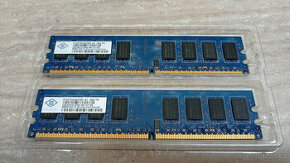 2x 2GB RAM DDR2 (4GB celkem)