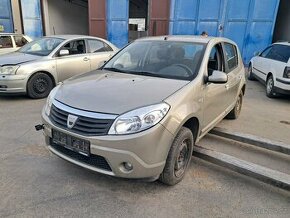 Dacia Sandero 1.2 16V 55Kw 2011 NÁHRADNÍ DÍLY