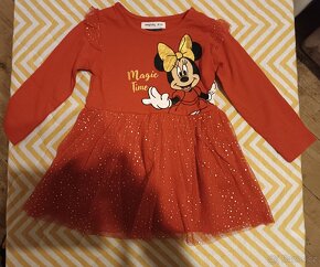 Dívčí šatičky Minnie, Zn. Sinsax baby, vel.80