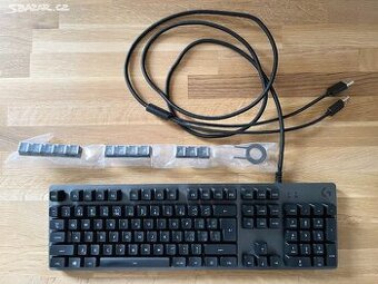 Herní klávesnice Logitech G413 Carbon, CZ